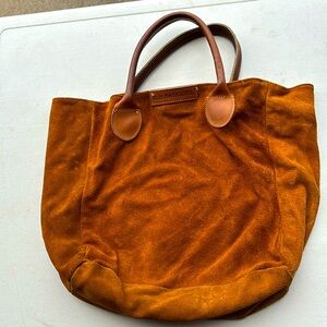 Suede Vintage Bass Tote